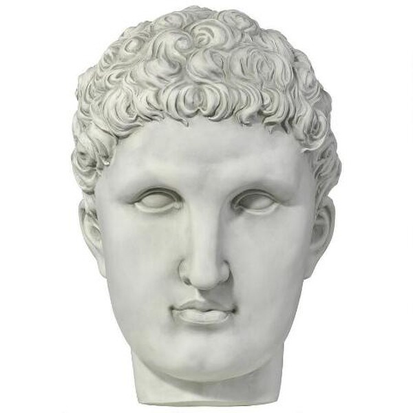 Hermes Head Wall Hanging Plaque Drawing Cast Artist Greek God Art